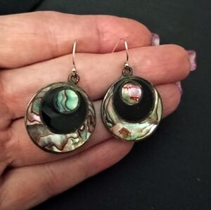 Elegant Abalone Shell Earrings